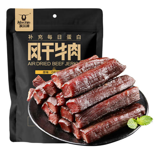 【科尔沁】6层干 风干牛肉400g/袋(约28根)补充每日蛋白