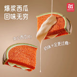 【a1零食研究所】西瓜吐司480g/袋(8包)可爱红西瓜造型 爆浆夹心 散装称重
