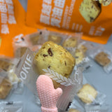 【卜珂】蔓越莓曲奇饼干100g*4袋(每袋约19个饼,独立包装,共76个)