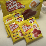 【荷美尔】金沙蛋黄迷你香肠350g/袋(内含10小包,每小包10粒肠,共100粒)山姆会员商店出品