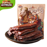 【三只松鼠】风干牛肉500g/袋(26根)内蒙古风味