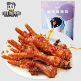 【周黑鸭】虎皮凤爪160g*3袋(每袋5个,共15个)麻辣味 肉很多 糯香好吃