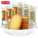【三牛】椒盐酥饼干506g/袋(含23小包,共69块)来自三牛的神奇配方