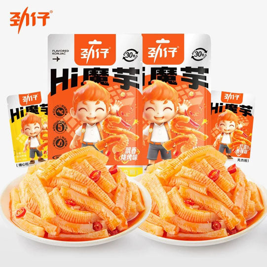 【劲仔】Hi魔芋240g*2袋(每袋30小包,共60包)开胃神器 随心吃 无负担