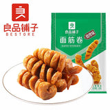 【良品铺子】面筋卷120g*3袋(每袋5小包,共15包)烧烤味 孜然香