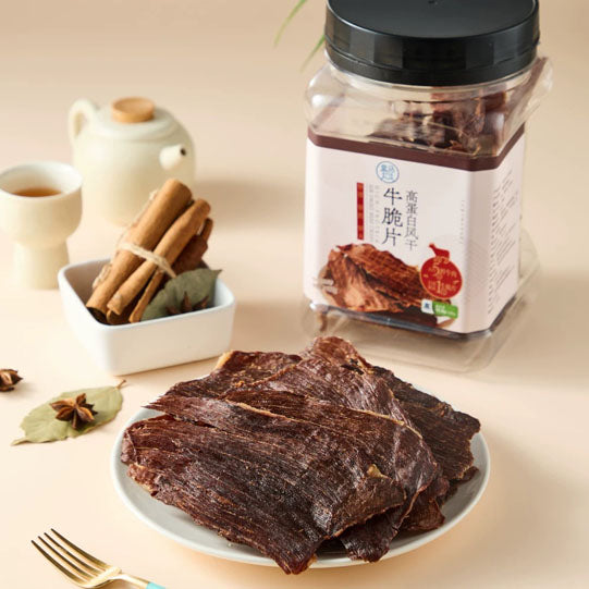 【盒马】风干牛脆片 100g*2罐 高蛋白,够薄够脆够大