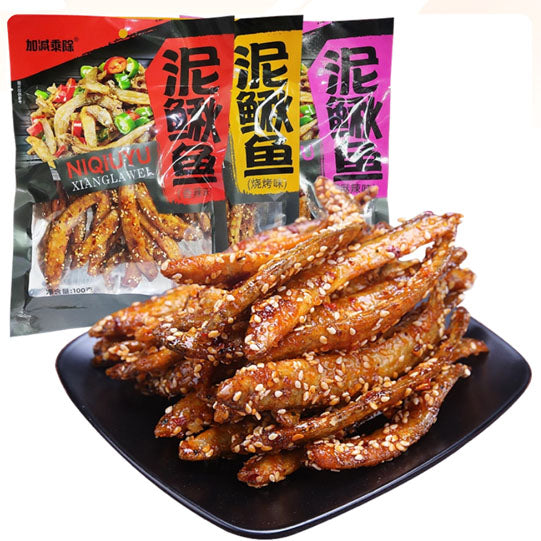 【加减乘除】香辣泥鳅鱼100g*3袋 你是否 突然就想这一口了?