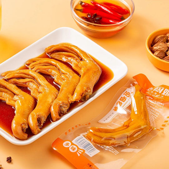 【金厨娘】泡卤鸭掌28g*5个 独立包装 商超同款 美味解馋