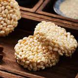 【蒲议】原味米饼300g/袋(内含18个圆饼)洁白大米 酥脆化渣