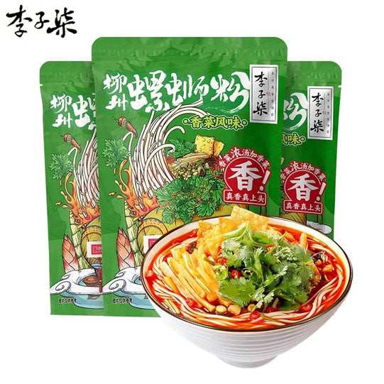 【李子柒】香菜螺蛳粉251g*2袋 吃香的喝辣的 香菜浓汤加香菜 真香真上头