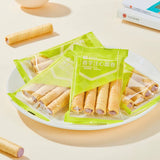 【良品铺子】香芋夹心蛋卷400g/盒(共56根,独立包装)芋泥爱好者快来~