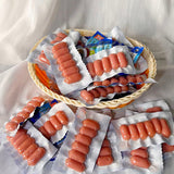 【双汇】椰果烤香肠40g*10袋(每袋6粒烤肠,共60粒)商超同款 日期新鲜