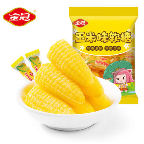 【金冠】玉米味软糖468g/袋（约40颗）可爱小玉米 一口一个