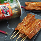 【余同乐】老式大撸串228g*3罐(每罐18串,共54串)香辣味/藤椒味/黑鸭味 小时候串串的味道