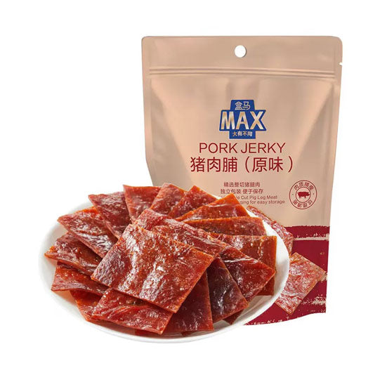 【盒马】猪肉铺428g/袋(内含约48小包)肉质精瘦 耐撕耐嚼