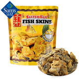 【座山】咸蛋黄风味 鱼皮230g/袋 泰国进口 咸香酥脆 山姆会员商店同款