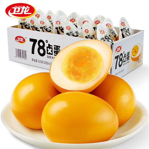 【卫龙】溏心卤蛋鸡35g*8枚 低温78度卤煮3小时 温度决定鲜度