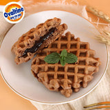 【阿华田】巧克力夹心华夫饼340g/袋(9枚装)你的能量满格餐