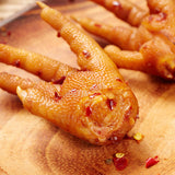 【无穷】爱辣鸡爪100g*2袋(每袋8只,总共16只)养足500天 皮脆肉香