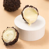 【韩世】爆浆曲奇小丸子108g*2罐(每罐10粒,总共20粒) 酸奶夹心巧克力球