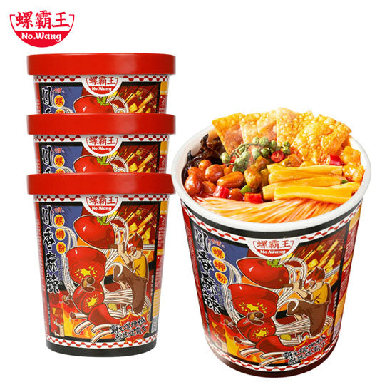 【螺霸王】川香麻辣 螺蛳粉200g*3桶 6分钟就泡好