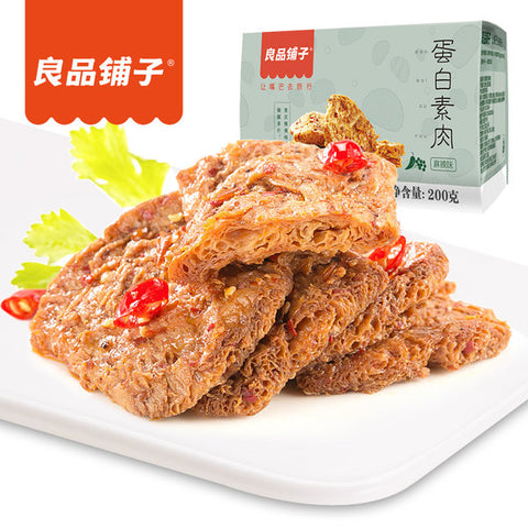 【良品铺子】蛋白素肉200g*2袋 手撕豆干 素净鲜香 营养美味