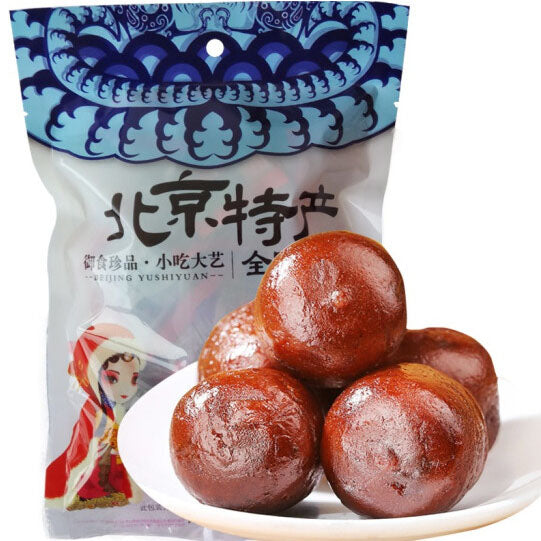 【御食园】大山楂丸300g/袋(约20个)添加了陈皮+蜂蜜 酸甜开胃