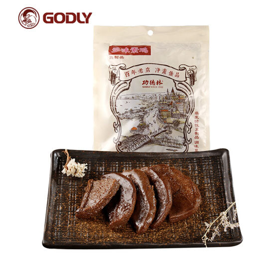 【功德林】多味素鸡130g*3袋 中华老字号 仿荤素食素肉