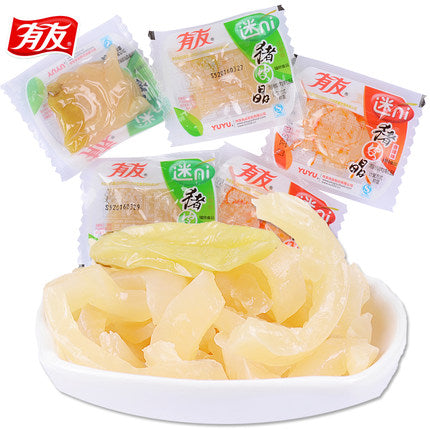 【有友】迷ni猪皮晶500g/袋(内含约20小包)山椒味/香辣味 2种味道可选