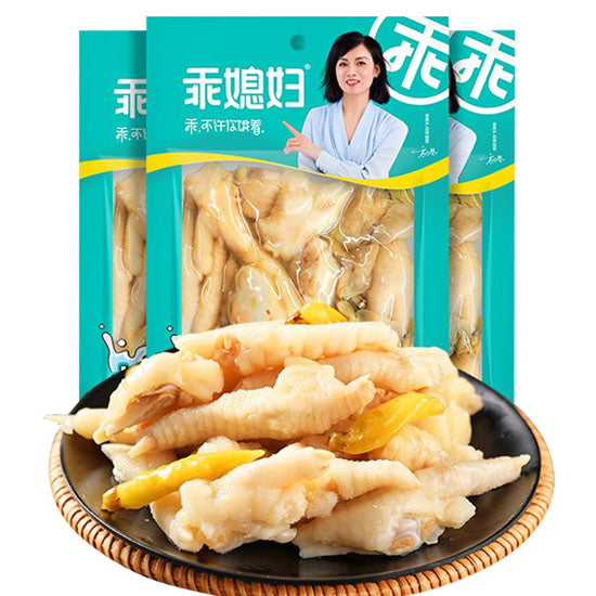 【乖媳妇】山椒凤爪70g*5袋 重庆特产 酸辣泡椒鸡脚