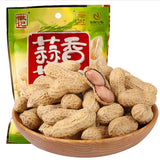 【徽记】蒜香花生300g*2袋 带壳红皮咸干烘炒花生