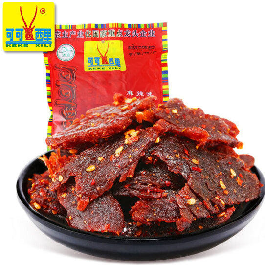 【可可西里】麻辣味 藏牦牛肉干210g/袋 青海西藏特产
