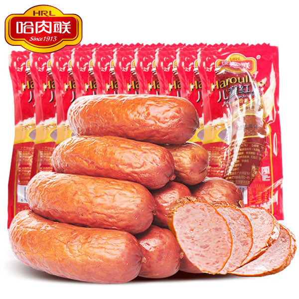 【哈肉联】儿童红肠85g*10支 瘦肉型 中华老字号