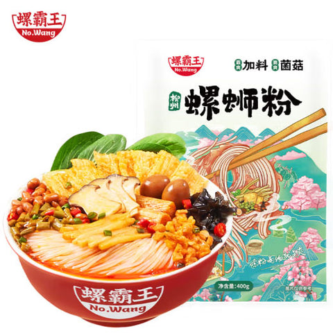 【螺霸王】菌菇版 螺蛳粉400g/袋 湖南卫视《向往的生活》联名款