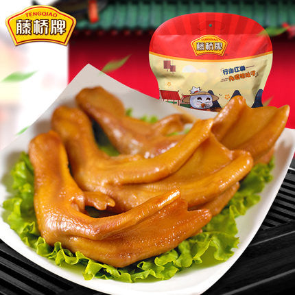 【藤桥牌】精品大鸭掌500g/袋 皮韧 肉嫩 骨酥 内含约15个酱鸭掌