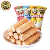 【徐福记】卷心酥425g/袋 混合口味装(草莓味+奶油味+芒果味+布丁味都有)