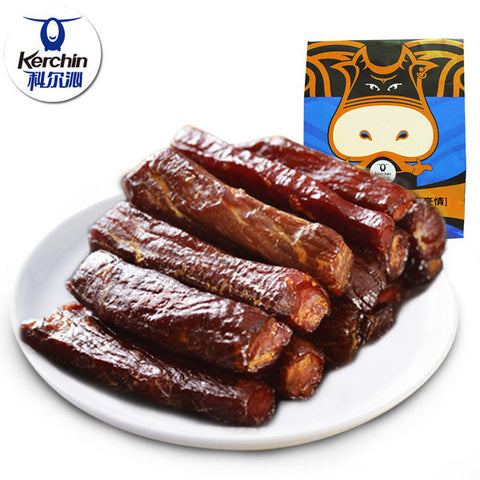 【科尔沁】风干牛肉干400g/袋(7层干,内含约28根)内蒙古特产 4种口味可选
