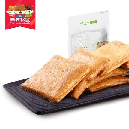 【三只松鼠】老爹鱼豆腐180g*2袋 Q弹嫩滑 营养丰富