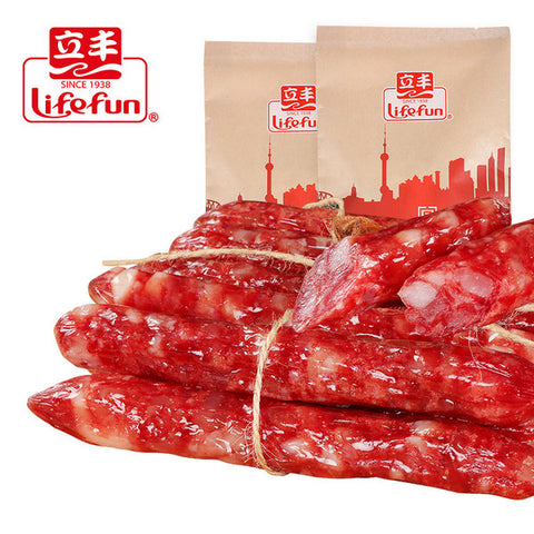 【立丰】优级腊肠500g/袋（7分瘦）上海特产 品尝时间的味道