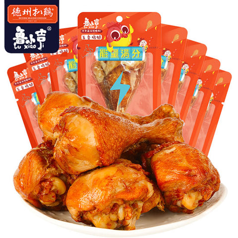 【德州扒鸡】老汤五香大鸡腿65g*8袋 能量满分 Today,给自己加鸡腿!