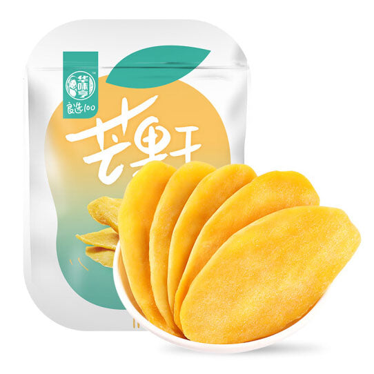 【华味亨】芒果干100g*4袋 酸甜清新 甜而不腻