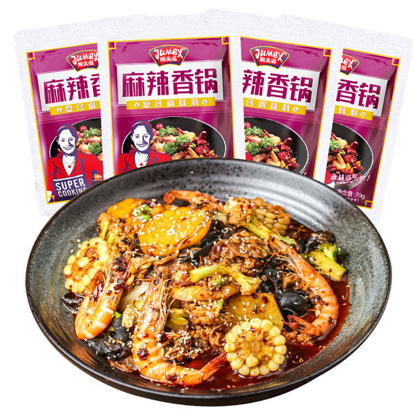 【极美滋】麻辣香锅底料70g*4袋 每袋可做3斤食材