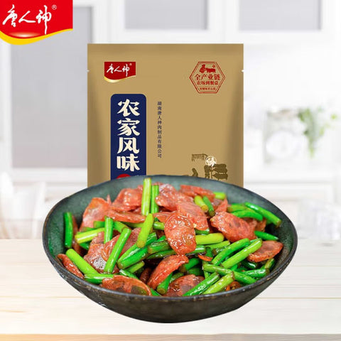 【唐人神】湘式农家风味香肠500g/袋 湖南味道 五五肥瘦