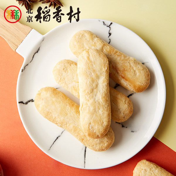 【北京稻香村】牛舌饼220g*2袋 三禾稻香村