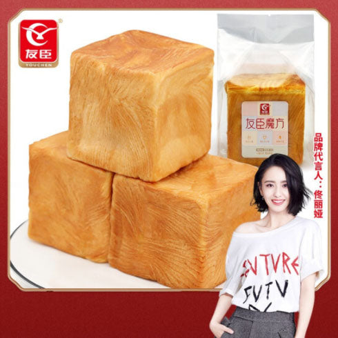 【友臣】奶香魔方吐司480g/袋(6个装) 独立小包装 充饥夜宵