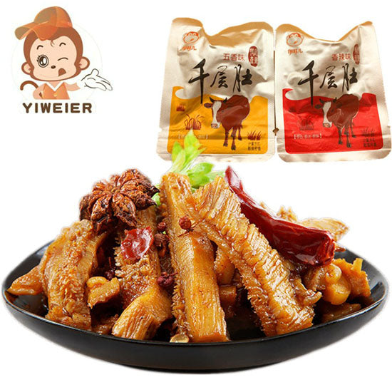 【伊味儿】香辣千层肚500g/袋(约22小包)五香牛肚