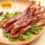 【藤桥牌】轻脆mini鸭舌180g*2袋(共含约76根鸭舌)温州风味 宿舍零食