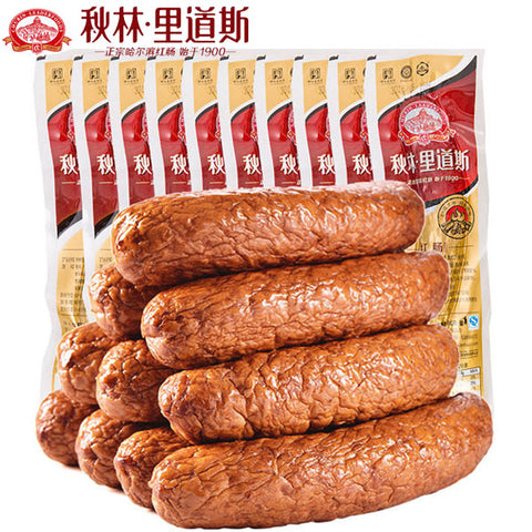 【秋林·里道斯】哈尔滨红肠110g*10支  创始于1900年 百年老字号品牌