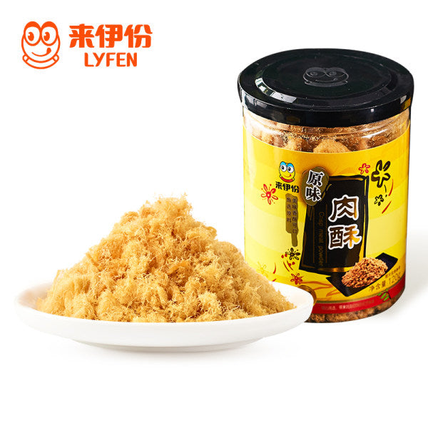 【来伊份】原味肉酥120g*2罐 细细软软的猪肉松 可配粥、拌饭、搭面包