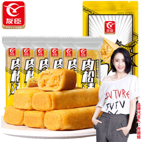 【友臣】肉松棒192g*2袋(总共32g*12根)口感松软 大人小孩儿都爱吃